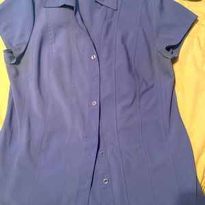 Rich blue blouse